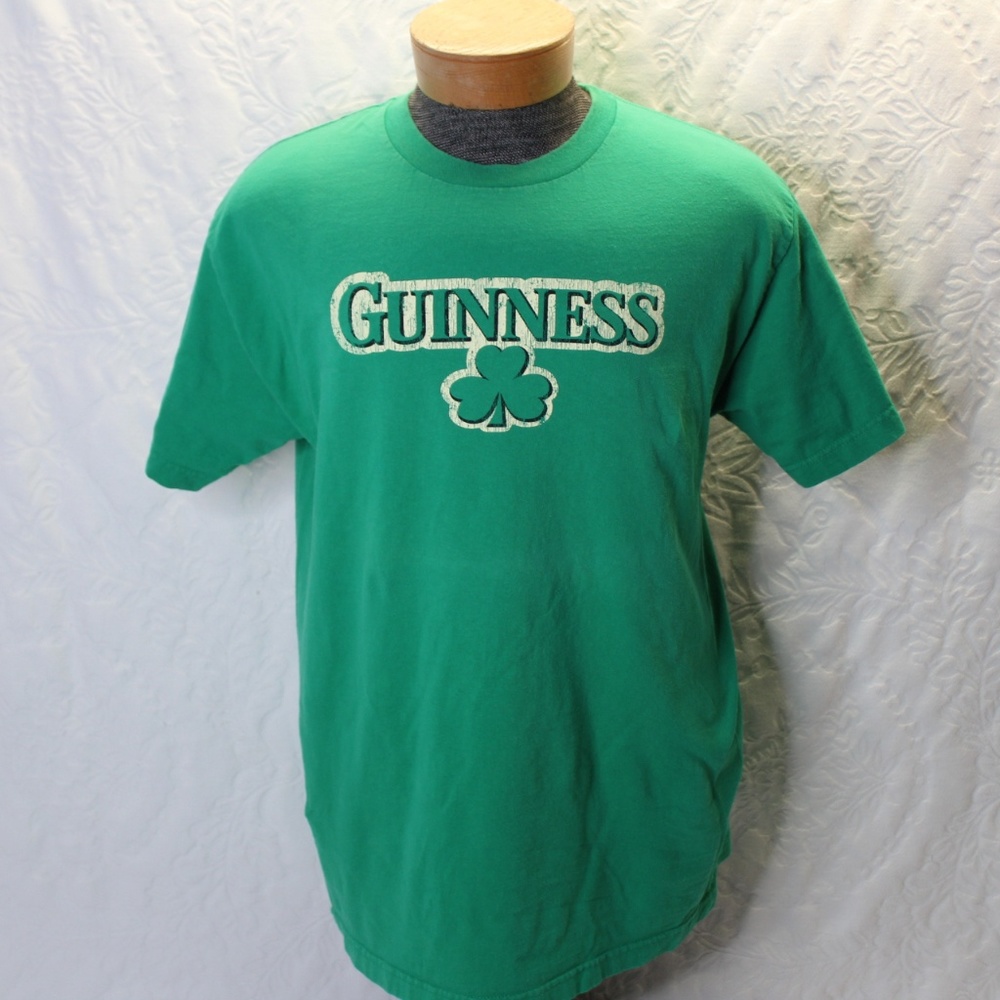 Guinness Shamrock T Shirt Size Large